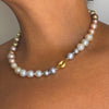 WATER REVERENCE NECKLACE WITH SOLID 18K YELLOW GOLD (2)