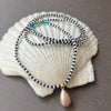 18K PEARL DROP ON SEED BEAD PLAY NECKLACE #4
