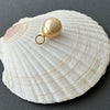 17mm  GORGEOUS SOUTH SEA BANDED DROP PEARL PENDANT