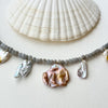 moonstone pearl medley necklace