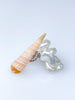 pearl and LONG shell stud earrings