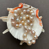 little blush white Japan Kasumi pearl necklace