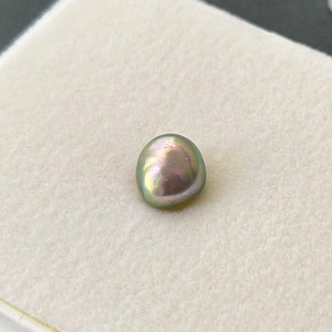 RADIANT ONE-IN-A-MILLION NATURAL WILD FOUND ABALONE PEARL