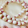 sweet heart natural wild found scallop pearl necklace