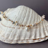 subtle medley pearl necklace with 18K gold clasp