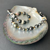 waves on waves on waves Tahitian pearl necklace