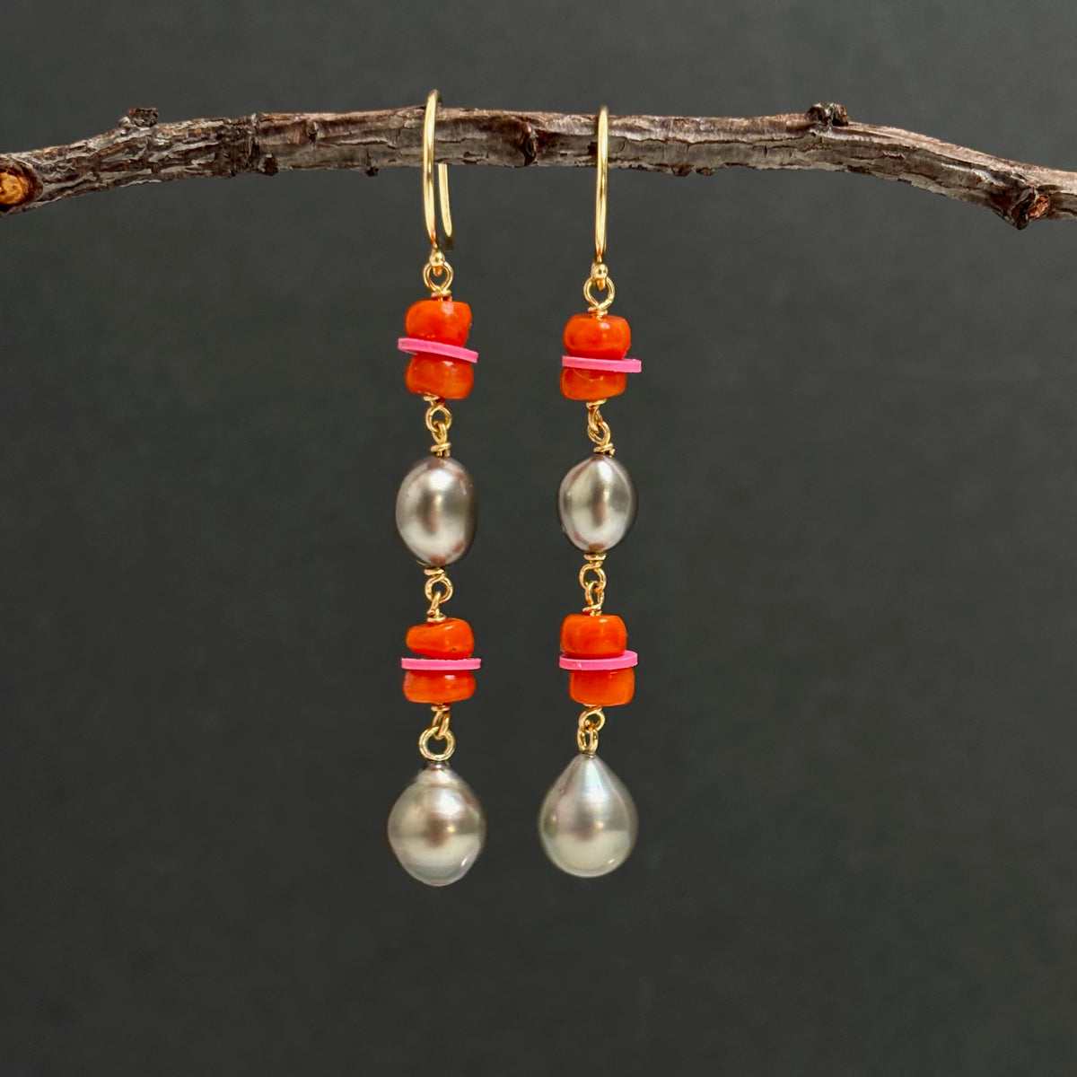 Kamma Pearl Earrings