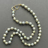 baby natural color Japan Akoya baroque pearl necklace