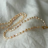 summer in france pearl and cameo necklace