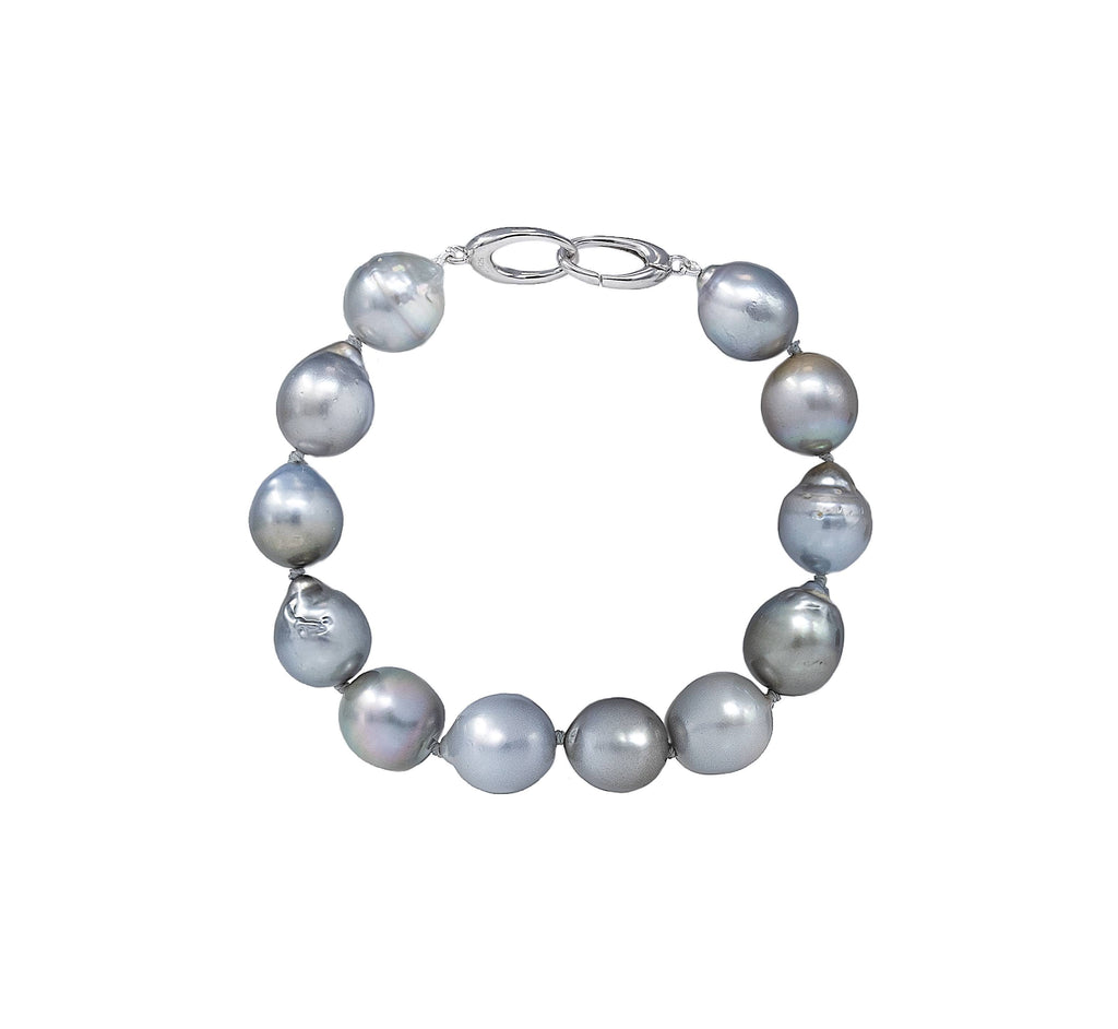 Tahitian drop pearl bracelet