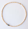 two turtles and a tahitian pearl mother-of-pearl bead necklace