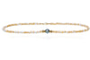 two turtles and a tahitian pearl mother-of-pearl bead necklace