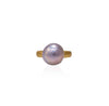 Champagne ripple Chinese Freshwater pearl ring-1