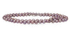 Deep Mauve Freshwater Pearl Necklace Rope
