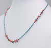 Animal Collection! Tahitian Keshi, Glass Beads, Elephant Charm Endless Necklace