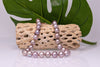 Dreamy Rose Metallic Luster Chinese Freshwater Pearl necklace