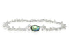 Chinese freshwater keshi and abalone with quartz necklace