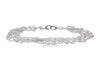 3-Strand White Freshwater Keshi Pearl Necklace