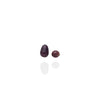Natural Wild Scallop Pearl pair