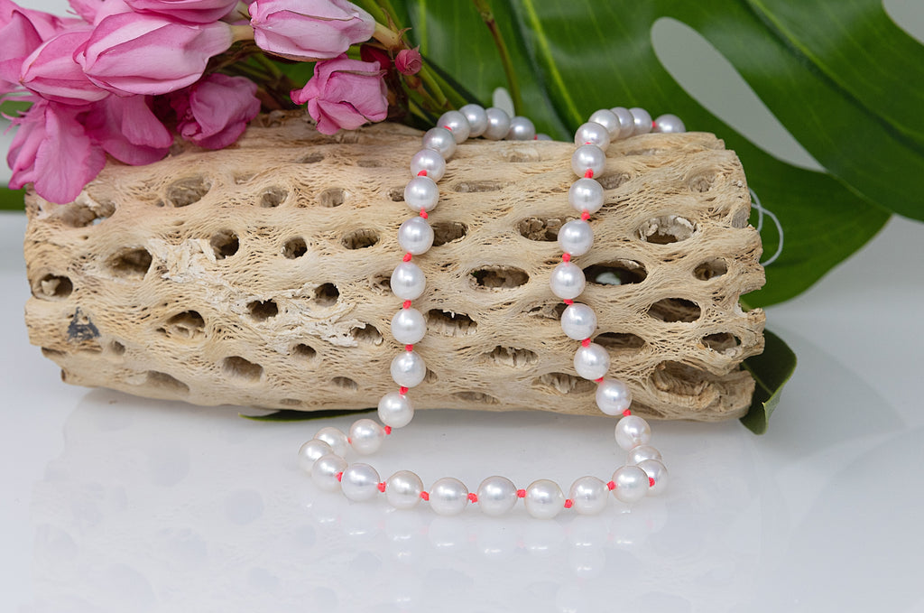 Summer Special White Freshwater Pearl Necklace