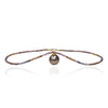 17mm Tahitian pearl and sapphire bead necklace