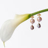 Boke and Japan Kasumi pearl petal top earrings