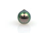 green fire tahitian pearl drop