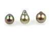 3 pearl lot of tahitian banded drops