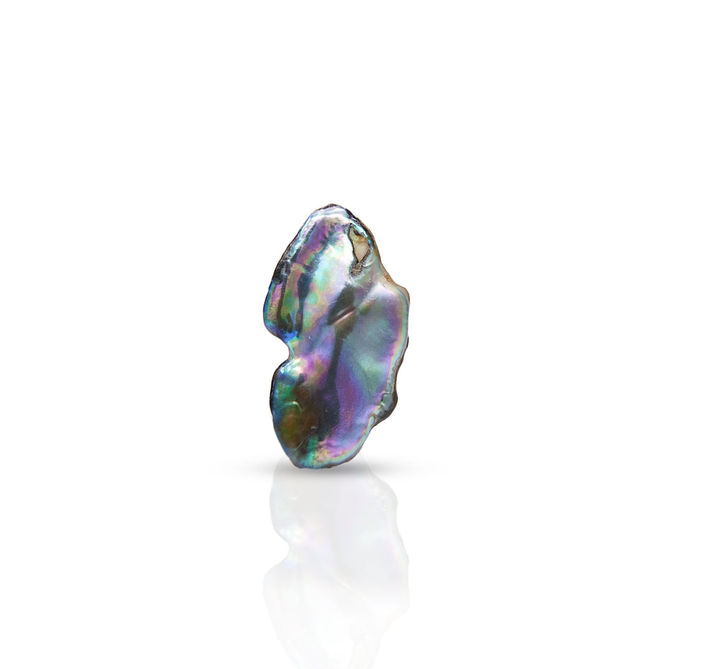 Double Side Beauty natural wild found abalone pearl