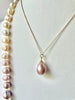 BIG Japan Kasumi baroque pearl pendant necklace