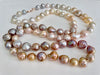ombre rope of Japan Kasumi pearls