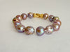 deep purple Japan Kasumi pearl bracelet
