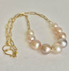 Japan Kasumi bubble pearls chain necklace