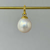 gorgeous white drop pearl pendant