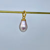 perfect pink drop pearl pendant
