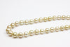 golden south sea round pearl magical necklace