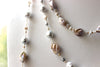 shorter winter warmth pearl necklace