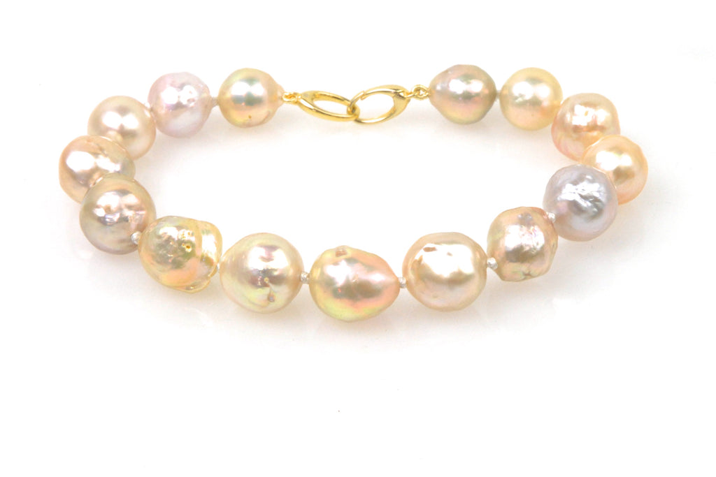 champagne ripple japan kasumi pearl bracelet