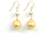 tahitian keshi and south sea banded drop pearl earrings