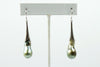 shadows of calm tahitian baroque drop pearl earrings