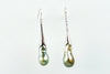 shadows of calm tahitian baroque drop pearl earrings
