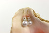 double zig soft spring tower earrings