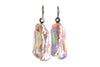 long pecan pearl earrings