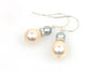 vintage akoya and pearl drop earrings