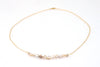 natural wild found  "penguin pearls"  chain necklace