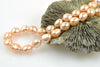 sherbert pearl necklace