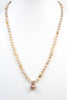 vintage japan biwa and japan kasumi pearl necklace
