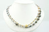all seasons mixed pearl wrap necklace