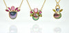 sea of cortez bird of paradise pendant necklace