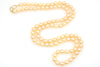 vintage golden japan akoya pearl rope